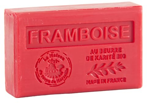 Savon Framboise au beurre de karité Bio - 125gr