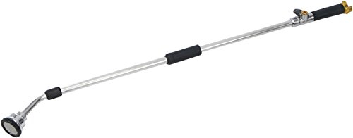 Geka 40140GGVSB Gießgerät Soft rain- Vario Plus 35 Grad mit Teleskoprohr 80-140cm aus LM, Dunkelgrau, 18 x 8 x 13 cm