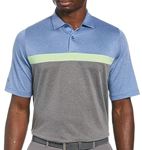 Callaway Soft-Touch-Poloshirt mit Farbblock, Blau