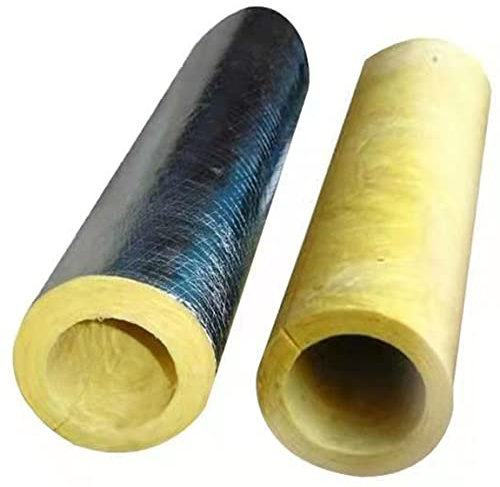 TURKAS 1m Tubo Isolante Coppelle in Lana di Roccia con Alluminio,Autosigillante Isolante per Tubature Utilizzato in Esterni Tubo Solare Tubi della Caldaia Ispessito 30mm (Size : 89mm/3.5)