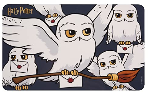 Harry Potter Brettchen - Hedwig - Frühstücksbrettchen Schneidebrettchen aus Resopal