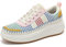 ZPAWDH Femme Baskets Chaussures de Running Outdoor Fitness Platform Route Sneakers Rose Jaune 37EU