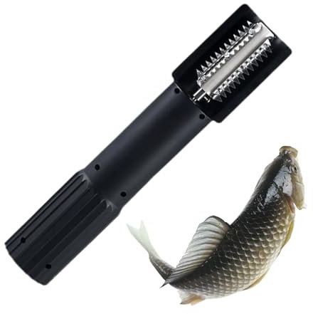 Squamatore Elettrico Per Pesce,Rimozione Automatica Squame E Pelle Pesce - Squamatore Impermeabile Per Pulizia e Sbucciatura Per Pesca, Ristoranti d’Acqua e Casa