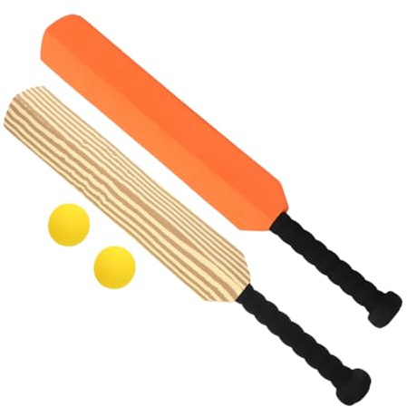 Milisten Mazza Da Baseball in Plastica Leggera, Set Sportivo Portatile Da 4 Pezzi Palla, Mazze Da Baseball Da Allenamento Ergonomiche Per Ragazzo Ragazza, Uso Indoor e Outdoor