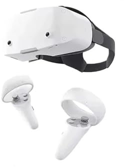 Gafas de Realidad Virtual Todo en uno. Transmisión Premium de Juegos VR. Auriculares 3D con Pantalla 4K HD Real y Sonido Envolvente 3D.