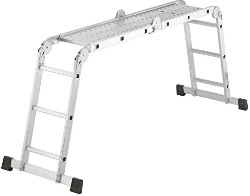 Hailo 7412-031 ProfiStep 150 kg Capacity Combination Ladder (4 x 3-Rung Sections)
