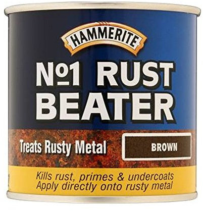 Hammerite Peinture Anti-Rouille 250 ML -Marron foncé