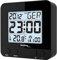 Technoline 235-Funkwecker Schwarz WT 235-Radio Despertador con Sensor táctil, Negro, 8 x 2.5 x 8 cm