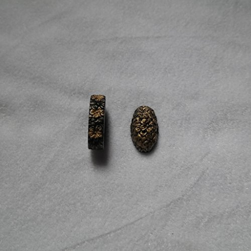 BOHIHYU JAPANESE SAMURAI SWORD KOSHIRAE –Fuchi Kashira Iron or Alloy01-07