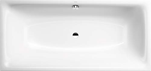 Kaldewei Badewanne Silenio Modell 676, 180 x 80 x 42,5 cm, Alpinweiß mit Perl-Effekt