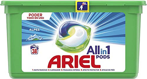Ariel 3-in-1 Pods Alpes Waschmittel-Kapseln, 37 Wäschen