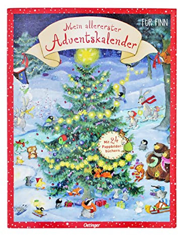 Mein allererster Adventskalender personalisierbar Adventsgeschenk für Kinder