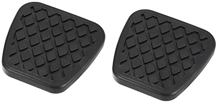 X AUTOHAUX 2 Stück Auto Brems Kupplungspedal Pad Abdeckung 46545 SA5 000 Gummi Ersetzen für Honda Civic 2006-2015 für Honda Accord 2005-2012