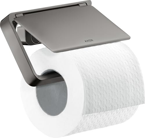 hansgrohe AXOR Universal Accessories Papierrollenhalter, 42836330, Farbe: Polished Black Chrome