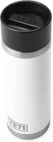 Yeti Rambler Bottiglia termica sottovuoto in acciaio inox, bianco, 532 ml