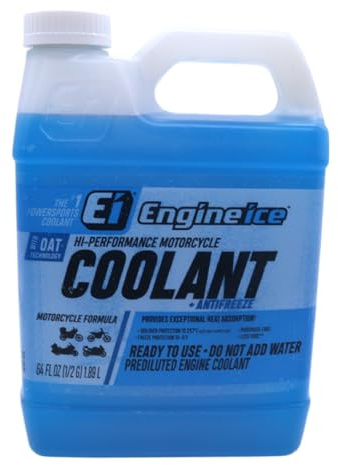 Engine Ice Off-Road High-Performance Motorcycle Coolant and Antifreeze Blue