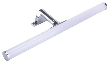 BARCELONA LED - Aplique Espejo Baño LED 6W | Luz para Espejo de Baño. Lámpara de Pared Interior IP44, resistente al agua. Diseño Moderno en Cromo y Mate Opal