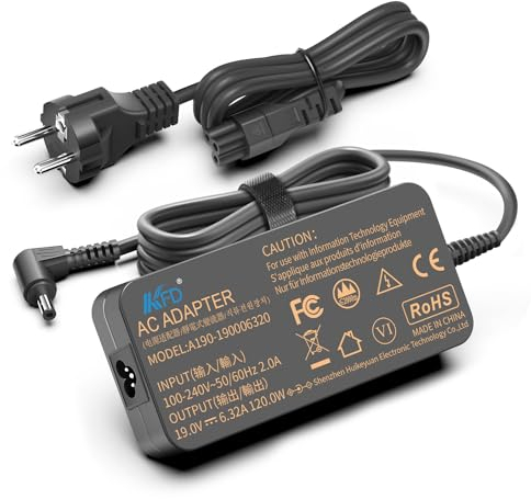 KFD 120W Ladegerät Netzteil für Intel NUC 13 14 10 11 12 pro Kit Mini PC FSP FSP120-ABBN2 FSP120-ABBN3 R FSP120ABBN2 Barebone Mini ITX PC NUC6i7KYK Asus PN64 Beelink SER9 Ladekabel Netzadapter