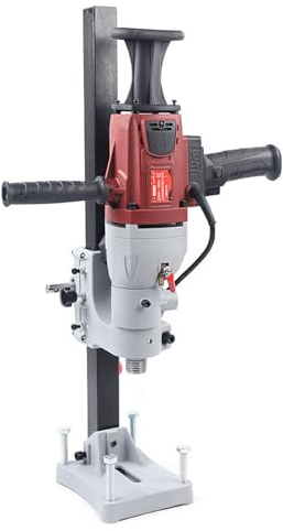 HOARLICN Trapano nucleare da 180 mm, 2200 W, regolabile in altezza, trapano magnetico per aperture delle pareti, lavori di demolizione, installazione di condizionatori