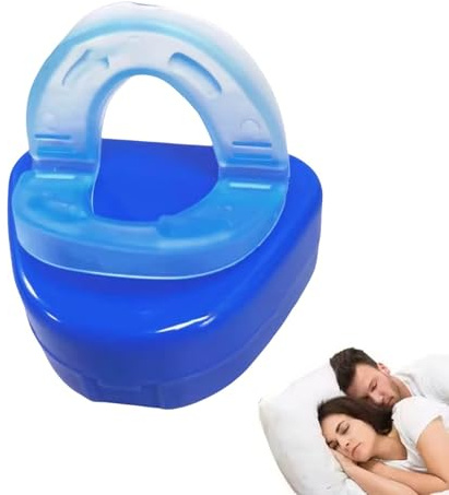 Snorva Anti-Ronflement, Embout Buccal Pour L'apnée Du Sommeil, Protège-Dents Anti-Ronflement En Matériau Alimentaire, Protège-Dents Silencieux Pour Un Sommeil Silencieux (1 Pc, As show)