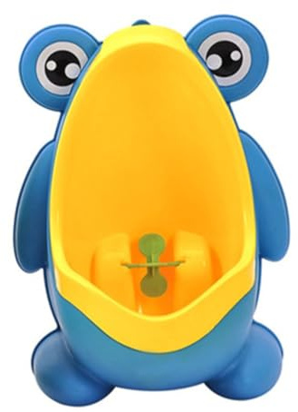 EPIGEIST Orinal Entrenamiento Niño Pequeño Forma Rana Montable Pared Portátil Ligero Con Divertido Atractivo y Fácil Limpieza Para Baño Infantil