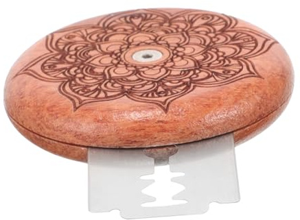MUCKLILY Herramienta Para Marcar Pan Recortadora De Masa De Pan Kit 5 Cuchillas Mango De Madera De Palo De Rosa Corte Ergonómico Utensilio De Repostería Cocina