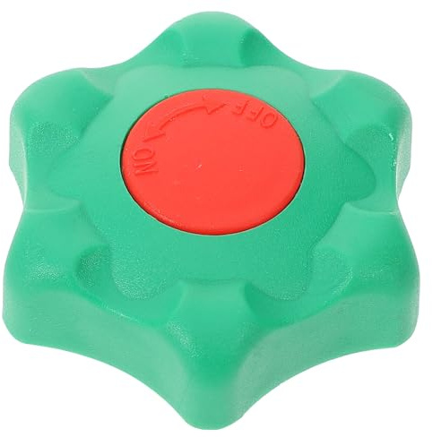 PACKOVE Handrad für Absperrventil aus Grünem Abs Drehbarer Ventilgriff Ersatzteil für Wasserhahn und Schlauchanschluss Vielseitig Einsetzbar