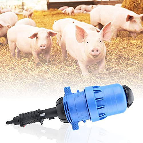 Xiuganpo Dispensador de Líquido Fertilizante Dosificador Químico Resistente a la Corrosión G3/4in 0,4-4% para Flores Hortícolas, Tratamiento de Agua