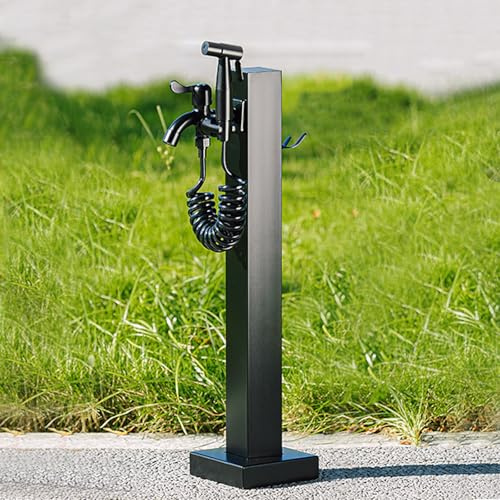 ZR98US Colonna d'Acqua da Giardino Verticale - Fontana con erogatore d'Acqua per Rubinetto Esterno Fontana per Giardino e Fattoria
