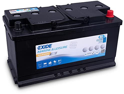 Exide ES900 Equipment GEL Versorgungsbatterie 12V 80Ah 900Wh 540A