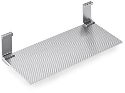 Naber Alto Ablage schmal, edelstahlfarbig