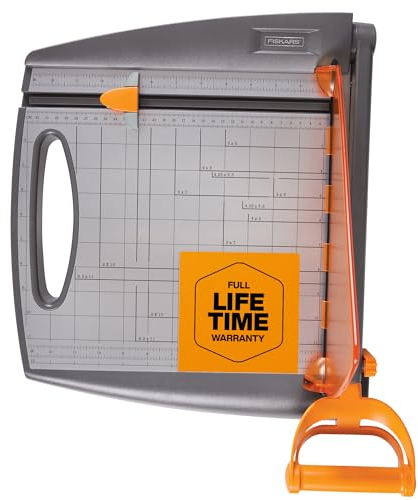 Fiskars Papierschneidemaschine, Kunststoff, Bastel-Timmer, 30,5 cm