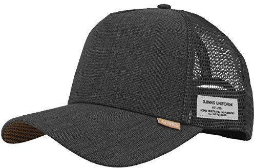 Djinns Trucker Cap Glencheck Grey Grau, Size:ONE Size