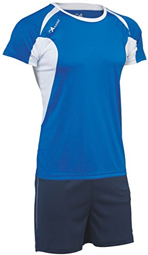 Asioka 69/12 Kort ärm set, Unisex vuxen, Marinblå (kunglig), L
