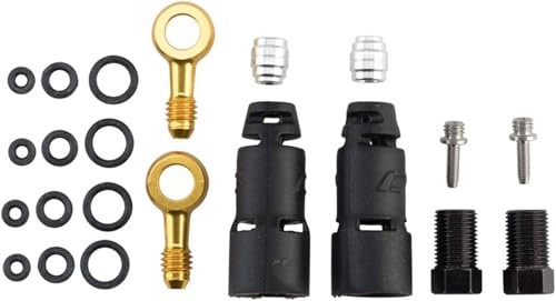 Jagwire Pro Schnellverschlusssystem Adapter-sram Level Kit-Anschluss Unisex Erwachsene, schwarz