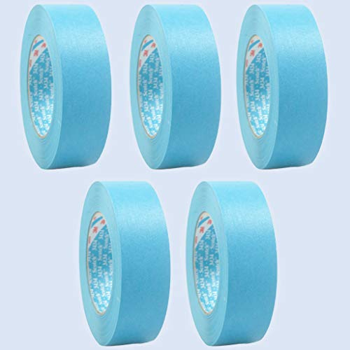 3M 5x Scotch 3434 Masking Tape Paint Scraper 18 mm 50 m Blue