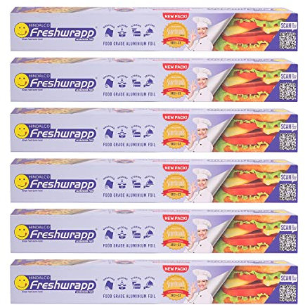 FRESHWRAPP 9 Meter Aluminiumfolie (15,2 cm 180,252 Quadratfuß)