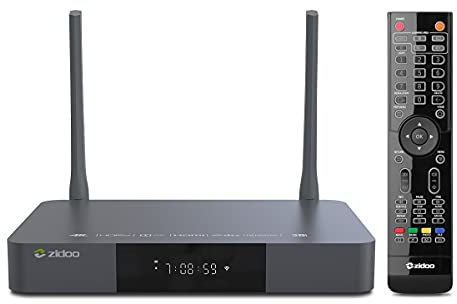 Zidoo - Z9X, lettore multimediale 4K HDR Android 9.0 OS TV box, box TV 4K HDR, HDR10+, doppia versione, lettore 4k HDR 3D, audio HD