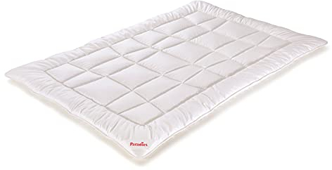 PARADIES Bettdecke 135x200 cm - Vida Bio Übergangsdecke mit Lyocell, Öko-Tex 100 Klasse 1, Steppdecke