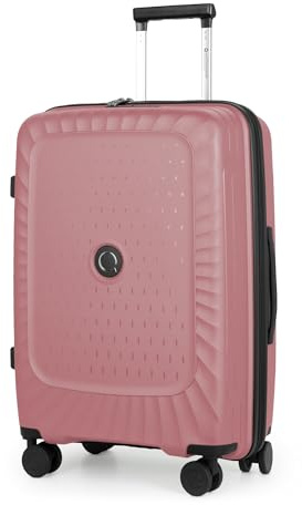 Hauptstadtkoffer Kotti - Mittelgroßer Koffer 4 Rollen nachhaltig gebaut, robuste Hartschale Recycling PP, Check-In Gepäck erweiterbar, 65cm, TSA, 73 L, Rose