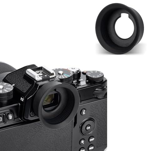 KIWIFOTOS Kameramussla i gummi för Nikon Z9 och Z8:s sökare