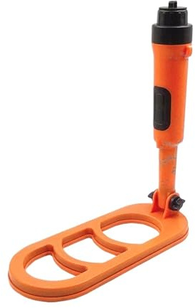Vattentät metalldetektor hopfällbar version Pulsspole Undervattenspulsskanning Pinpointer-detektion(Orange)