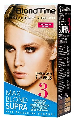 Prodotto decolorante per capelli Supra Max Blond
