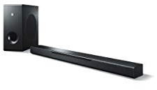 YAMAHA ATS-4080 Soundbar-Lautsprecher (200 W, DTS Digital Surround, DTS:X, 100 W, 2,5 cm, 4,6 cm, 100 W), Schwarz