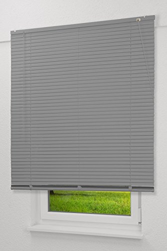 LYSEL Qualitätsalujalousie 25mm in Silber in den Maßen (B x H) 120cm * 250cm