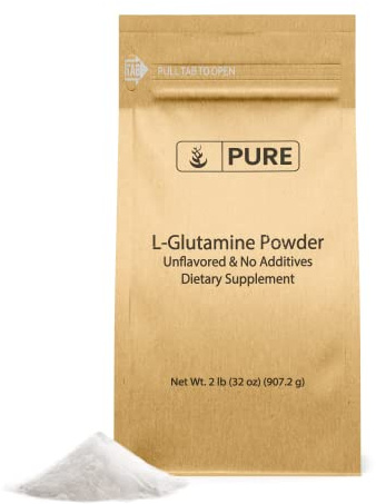 PURE ORIGINAL INGREDIENTS L-Glutamine (2lb) Alpha-Amino Acid Supplement Powder, Lab-Verified