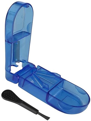 App Life Taglia Pillola - Frantuma/Trita Portatile - Lama per Grandi e Piccole Pillole - Taglia in Due o Quattro Qualsiasi