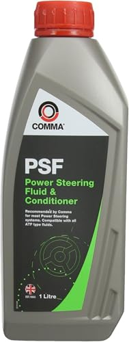 Comma PSF1L Power Steering Fluid, 1 Liter (Pack of 5)