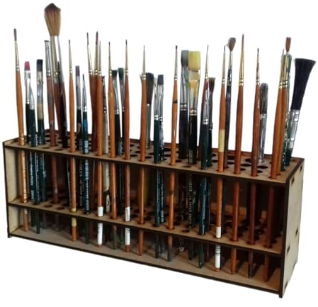 Pinsel-Organizer Wandhalterung für Bürsten-Display, Schreibtisch-Organizer,