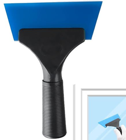 Rasqueta de ducha, rasqueta , raspador de revestimiento antiarañazos para instalación de película de protección de pintura de coche, kit de limpieza de vidrios de parabrisas